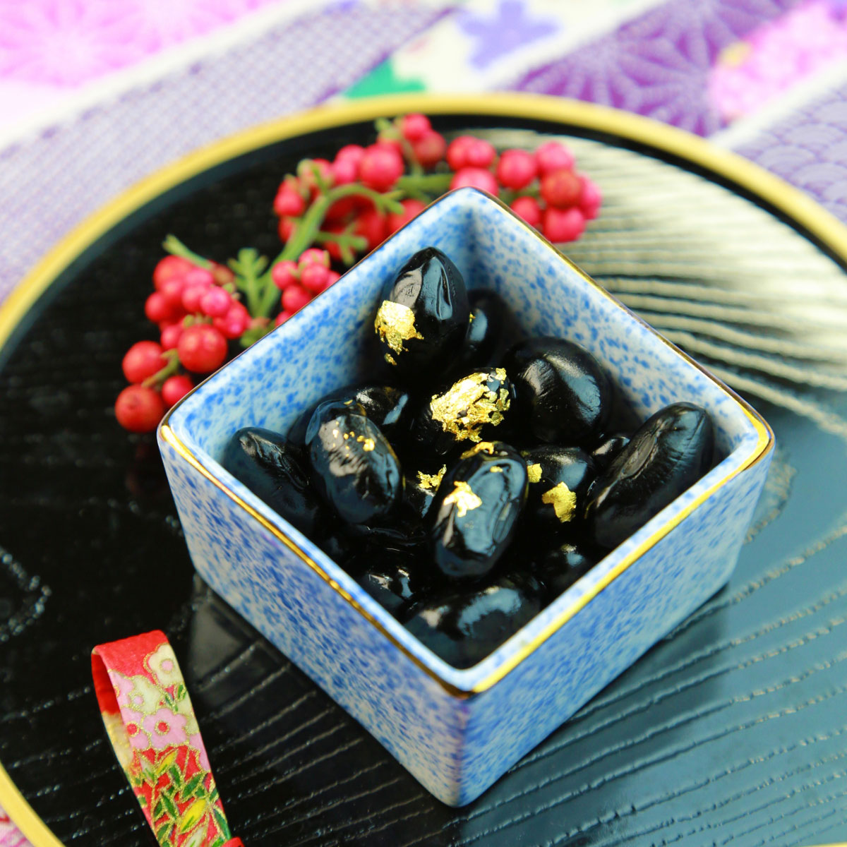 Kuro-mame (Black soybeans)