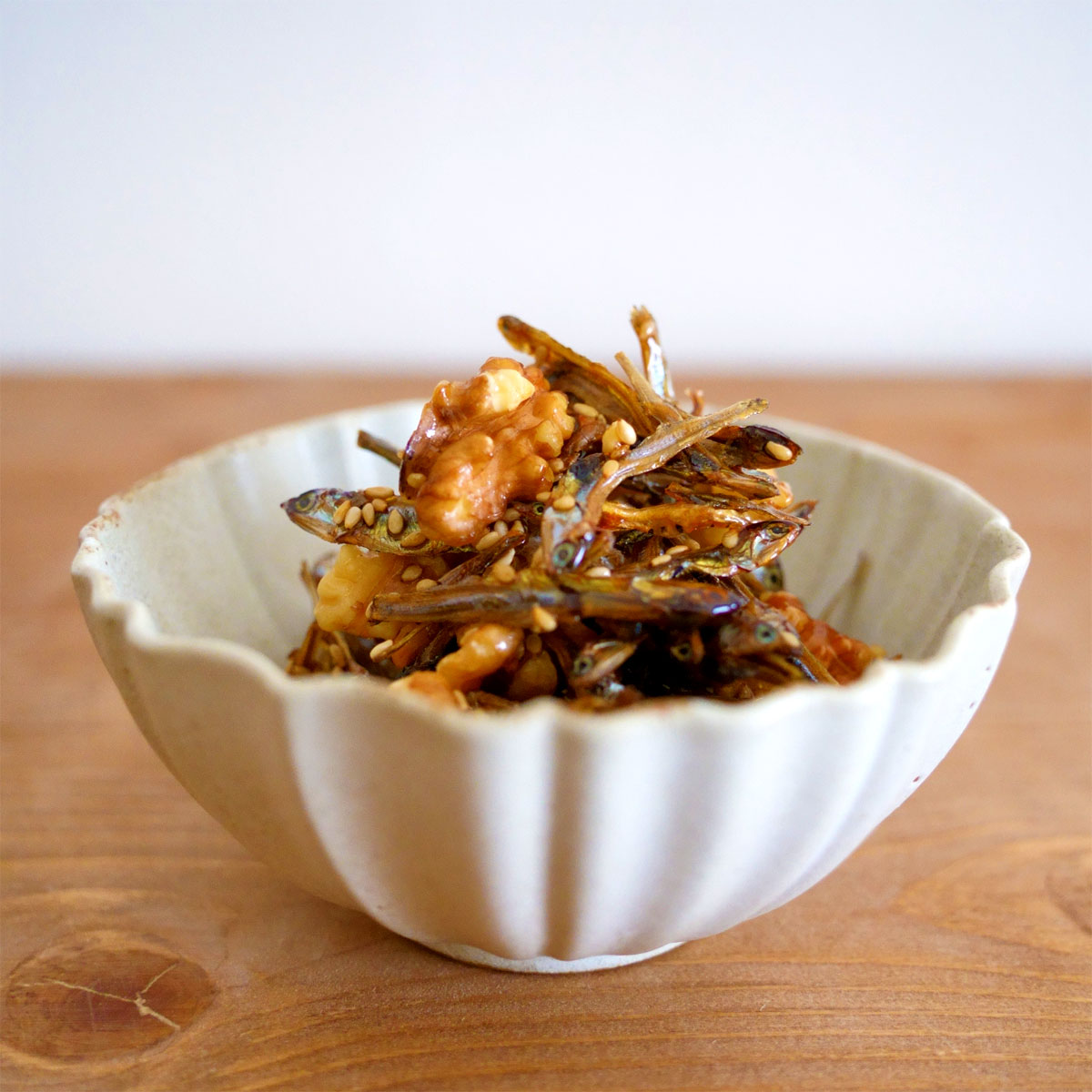 Tazukuri (Dried baby sardines)